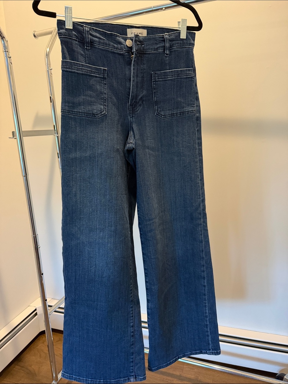 Frame Denim Men's Dark Blue Bootcut Jeans